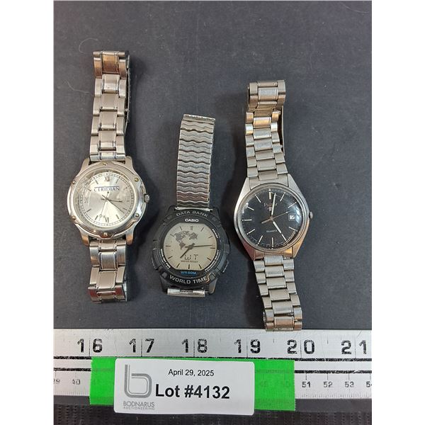 (3) Watches: Assorted - As Is