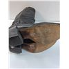 Image 4 : Men's Leather Cowboy Boots - Size 8.5