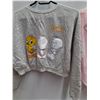 Image 2 : Tweety Bird Crop Sweater, Kitten Crop Top, Las Vegas  - Size Medium