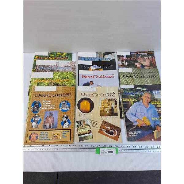 (11) Bee Culture Magazines - 1990's Editions