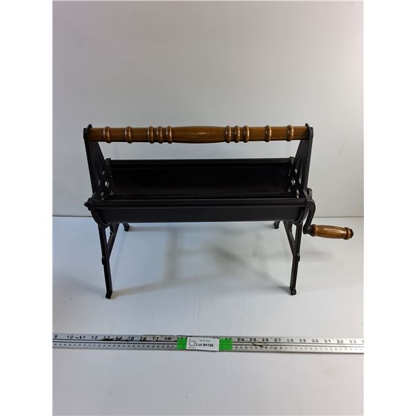 Cast Iron Fire Place Paper Roller