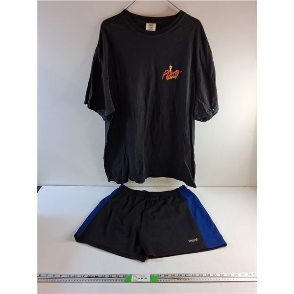 T Shirt and Shorts - Size XL