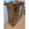Image 4 : *Wooden Display Cabinet - Cannot Ship