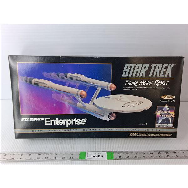 Star Trek Flying Model Rocket