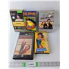 Image 1 : (5) VHS/Beta Max Videos- Elvis Presley Movies, Jane Fonda Workouts, Def Leppard