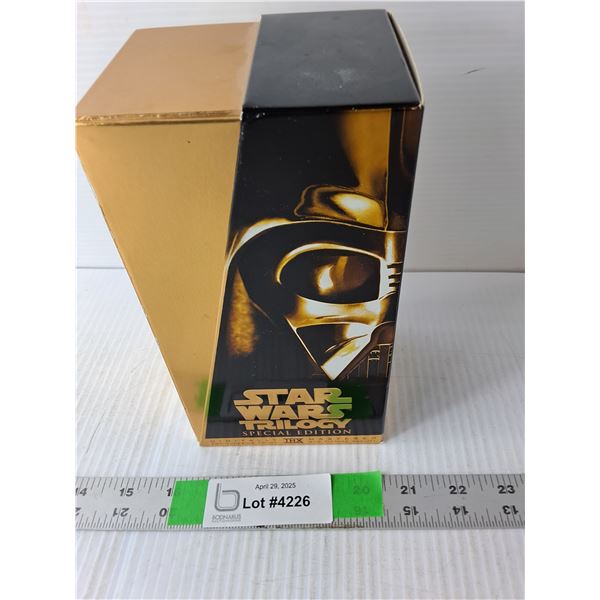 Star Wars Trilogy on VHS