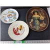 Image 1 : (3) Collector Plates/Trays-Las Vegas, Maritimes, Coca-Cola