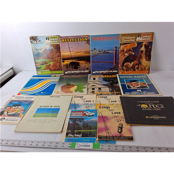 (15) Vintage Songbooks