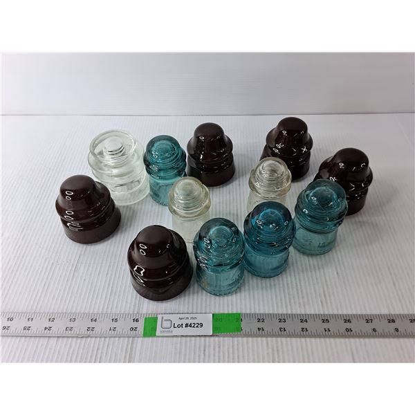 (12) Glass & Ceramic Insulators