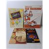 Image 3 : (9) Vintage Books- Full House, Indian Jones, Baking, Misc. & Looney Tunes Passport