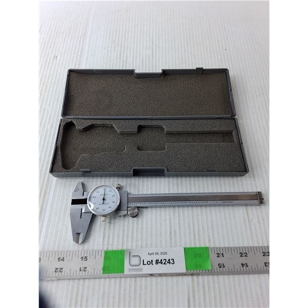 Dial Caliper & Case Approx. 9.5" Long