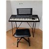 Image 1 : *Yamaha Electric Piano and Stool - Powers On, Cannot Ship