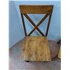 Image 2 : *(2) Wooden Chairs - Cannot Ship