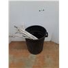Image 1 : *Plastic Trash Can and Hay Rake Tines - Cannot Ship