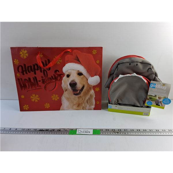 Gift Bag and Deluxe Character Backpack Harness