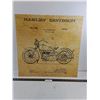 Image 1 : Harley Davidson "Concept" Wall Art Poster on Plastic Whiteboard - 23" x 23"