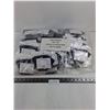 Image 1 : Case Bag of 100 Curved Cotton Youth Large Face Masks - Taped Shut