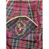 Image 2 : (2) Drapery Sconces, Tartan Apron, Cushioned Travel Case, Umbrella, Outlet Plate