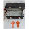 Image 3 : Vintage Lot (Lunchkit, Water Can, Mug, Cook Pot), Pair of Crosses
