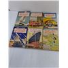 Image 2 : 1991 Webster's Dictionary, (6) Vintage Popular Mechanics Magazines from 1940's/50's