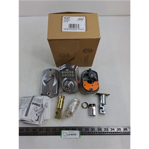 Schlage Keypad Deadbolt Door Lock - untested