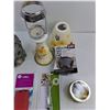 Image 2 : Kitchen/Decor Items (Grater, Candle, Holder, Misc.)