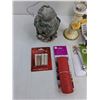 Image 3 : Kitchen/Decor Items (Grater, Candle, Holder, Misc.)