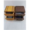 Image 2 : (2) 2-Drawer Jewelry Chests - 7.5" x 7" x 7"