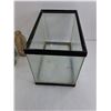 Image 2 : Aquarium 14" x 8.5" x 10", Glass Bottles - Some May be Vintage - Cannot Ship!