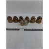 Image 1 : (8) Vintage Glass Insulators