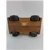Image 3 : Wooden VW Car Coin Bank 10" x 7" x 5.5"