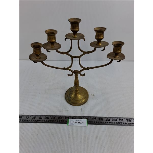 Vintage Brass Candelabra