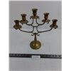 Image 1 : Vintage Brass Candelabra