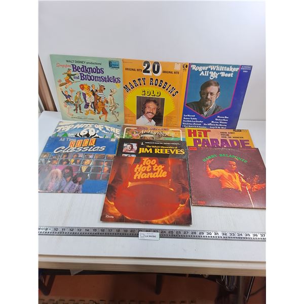 (10) Vinyl Records (Roger Whitaker, Al Harrington, Harry Belafonte)