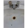Image 2 : Bathroom Sink with Faucet 20.5" x 17", Hard Hat