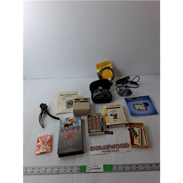 Garmin StreetPilot c550, Vintage Stamps, Elton John VHS, MIsc.