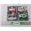 Image 1 : (2) Marvel Die-Cast Cars- Ambulance & Chrysler Sebring