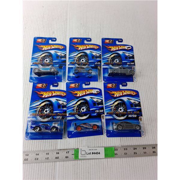 (6) Hot Wheels Model Vehicles- Bugatti Veyron, Nissan Z, '32 Ford Vicky, Misc.