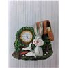 Image 2 : Bugs Bunny Desk Clock, (3) Handheld Games- Perfection, Keystone Kapers, Pocket Repeat, Misc. As Is