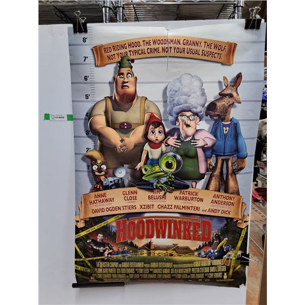 Hoodwinked Movie Poster 39.5" x 27", Has Tear