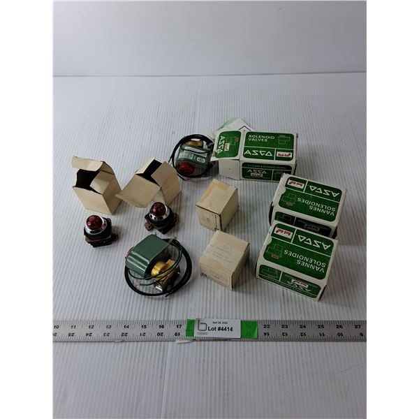 (4) Vehicle Warning Lights, (3) Solenoids