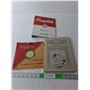 Image 1 : Vintage Lot- Recordio Disc, Campbell's Recipe Book, Jogfree of Canada Book