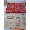 Image 2 : (3) Vintage Games- Arithmetic Board, Spirograph, Superstar