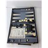 Image 3 : 17" Dartboard & Backgammon Game with Case