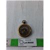 Image 1 : Vintage Gold Colored 15 Jewel Swiss Pocketwatch, 2" As Is