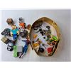 Image 3 : Minecraft Stuffie, C3PO Tin, Various Mineraft Toys, Misc.