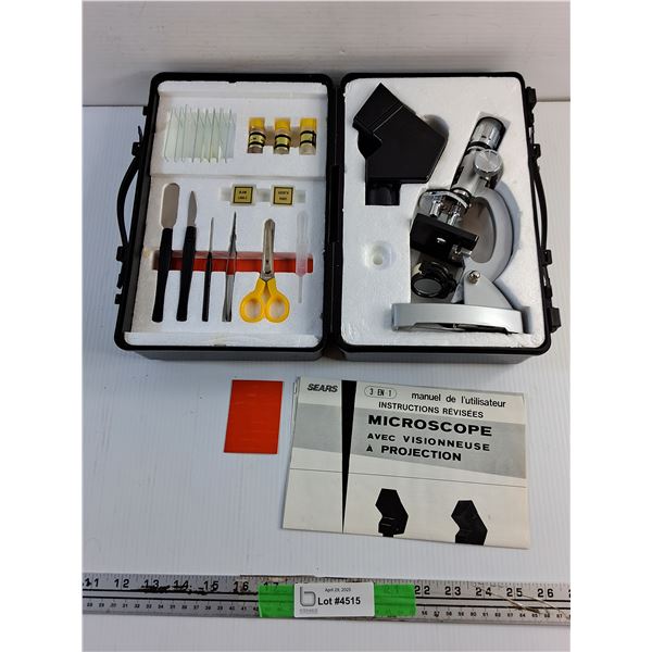 Sears 3 in 1 Microscope