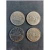 Image 2 : Late 1960s - 70s Canadian 1 Dollar Coins