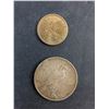 Image 3 : Antique 1922 US 1 Dollar Coin and 2000 US 1 Dollar Coin