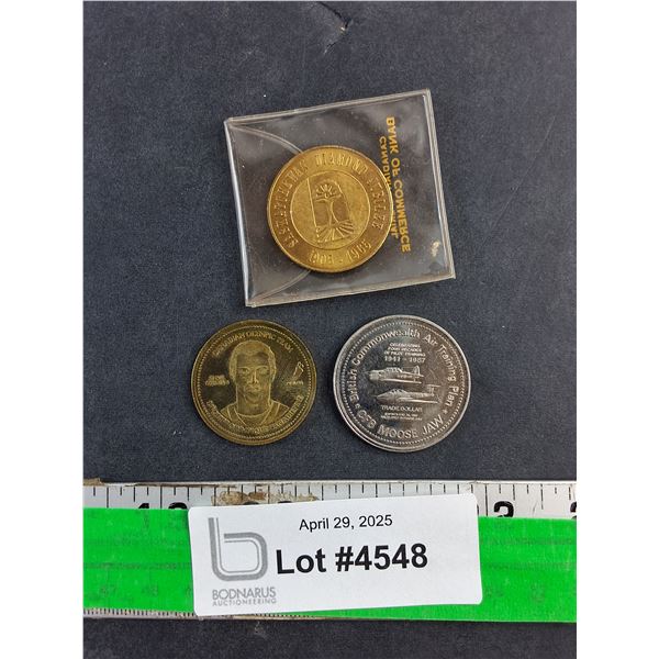 (3) Canadian Collectors Coins